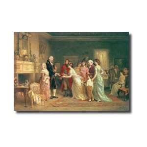  Washingtons Birthday 1798 Giclee Print: Home & Kitchen