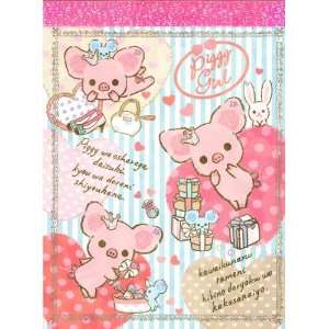  cute mini Memo Pad Piggy Girl pig heart: Toys & Games