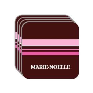  Personal Name Gift   MARIE NOELLE Set of 4 Mini Mousepad 