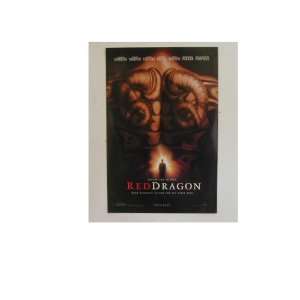  Red Dragon Mini Movie Poster Anthony Hopkins: Everything 