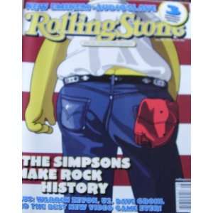 Rolling Stone Magazine November 28 2002 The Simpsons Make Rock History