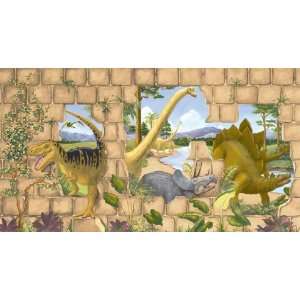  Dino Might Wallpaper Poster: Home & Kitchen