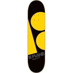  Plan B Pat Duffy Prolite Black Ops Skateboard Deck   7.87 