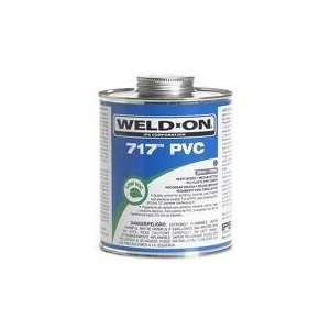  Weldon 10145 1 Quart 717 PVC Cement, Gray