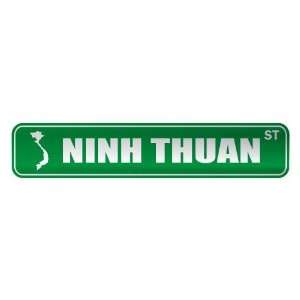   NINH THUAN ST  STREET SIGN CITY VIETNAM: Home 