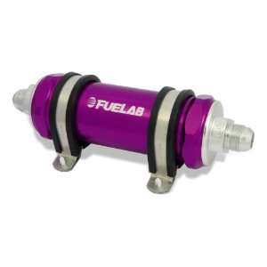   82803 4 Purple 10 Micron Long Length In Line Fuel Filter: Automotive