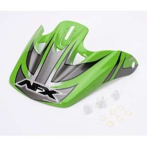  AFX Helmet Peak , Color Green Multi 0132 0089 Automotive