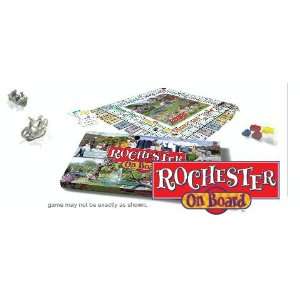    Rochester on Board  A Real Estate Trading Game Toys & Games