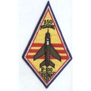  188th TFS 250 MISSIONS VIETNAM F 100 6 patch Everything 