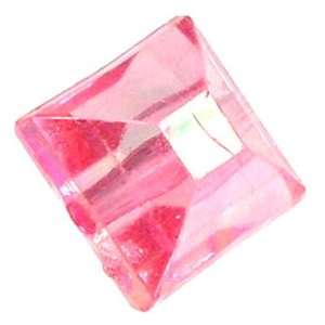   Small Square Plastic Beads (35 pcs) 10mm 043010: Arts, Crafts & Sewing
