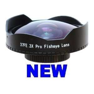    Video Camera Camcorder 37MM 0.3X Fisheye Angle Lens