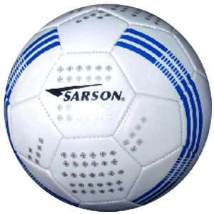 Sarson USA Lima Soccer Ball WHITE/BLUE 4  Sports 