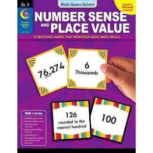   Math Games Galore: Number Sense and Place Value, Gr. 3 Grade Level 3