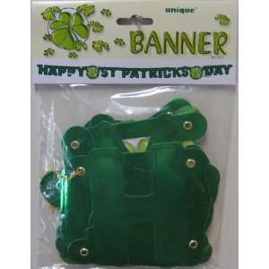  Happy St. Patricks Day Jointed Banner: Health & Personal 