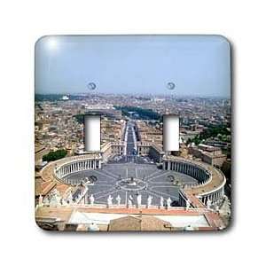 Vacation Spots   The Vatican Square   Light Switch Covers   double 