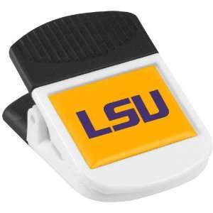  NCAA LSU Tigers White Magnetic Chip Clip: Sports 