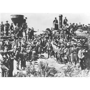 Golden Spike First Transcontinental Railroad Complete Last Spike 