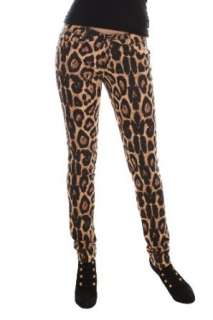  Tripp Leopard Print Girls Skinny Pants: Clothing