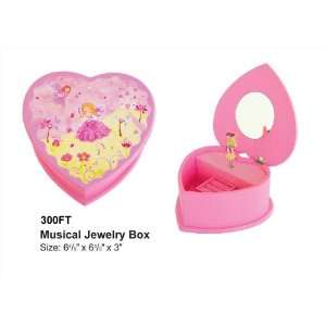  Heart Shaped Jewelry Box with Fairy: Toys & Games