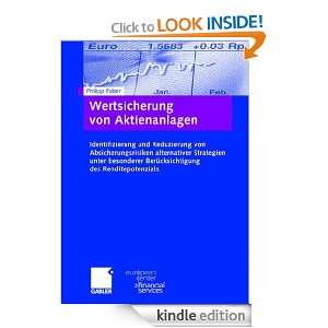   Berücksichtigung des  for Financial Services) (German Edition