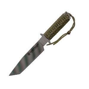  Smith & Wesson CKGM Guide Master Tanto Knife, Green: Home 