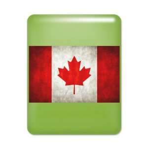  iPad Case Key Lime Canadian Flag Grunge 