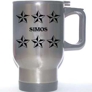  Personal Name Gift   SIMOS Stainless Steel Mug (black 