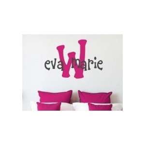 Evas Personalized Wall Decal:  Home & Kitchen