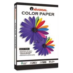  Universal 11223   Colored Paper, 20lb, 8 1/2 x 14, Green 