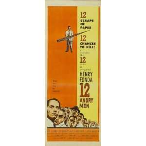  Twelve Angry Men Movie Poster (14 x 36 Inches   36cm x 