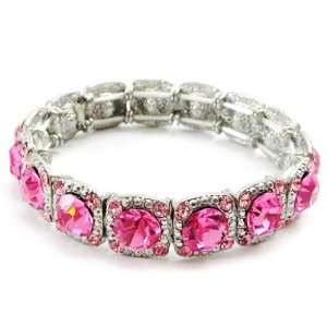  Bracelet swarovski Sissi pink. Jewelry