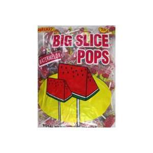 Big Slice Pop Watermelon 48 Pop Bag:  Grocery & Gourmet 