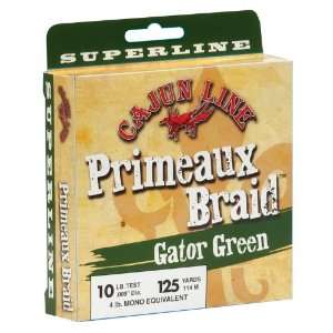  Cajun Braid Green Gator Fishing Line Filler Spool 