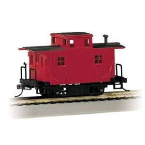  Bachmann Trains Painted, Unlettered   Red Bobber Caboose 