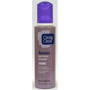  Clean & Clear Finishes Even Tone Cleanser, Oil free, 6 Oz 