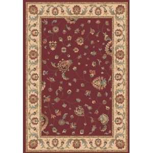   : Dynamic Rugs Radiance 43003 1464 Red   5 3 x 7 7: Home & Kitchen