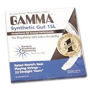  Gamma Synthetic Gut 15L   GLD: Sports & Outdoors