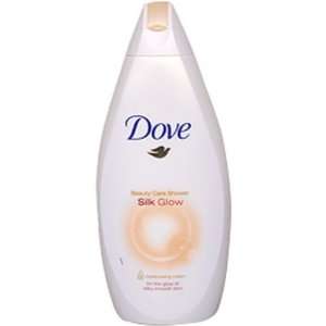   Dove Glow Body Wash Shower Silk 16.9 Oz / 500 Ml (Pack of 3): Beauty