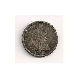  1887 S Seated Liberty Dime: Everything Else