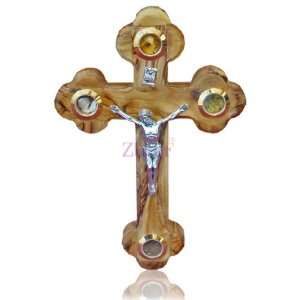  18cm Wall Orthodox Cross With Elements 
