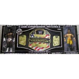   spnning WWE Championship Belt with Edge & John Cena Toys & Games
