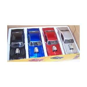   with Blown Engine 1969 Chevy Chevelle Ss Box of 4 Colors: Toys & Games