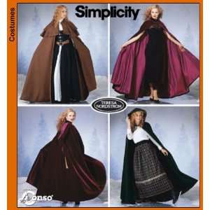  Simplicity 5794 Sew Pattern Misses / Womens HOODED CAPES 