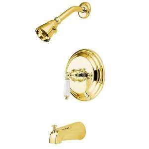   /Shower Faucet with Solid Brass Shower Head, Polis: Home Improvement