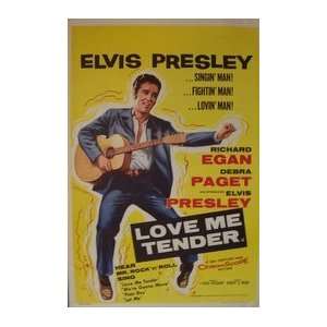  LOVE ME TENDER (ORIGINAL UK MOVIE POSTER) Movie Poster 