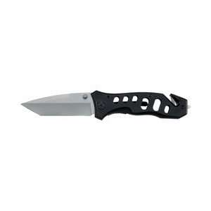   Knife Stainless Steel Honed Tanto Blade Seatbelt Cutter Glass Breaker