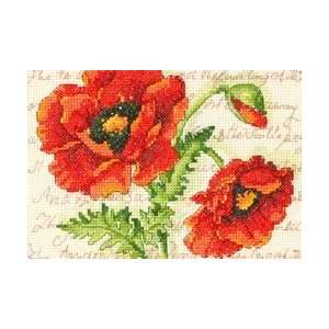  Poppy Pair Dimensions Needlework: Arts, Crafts & Sewing