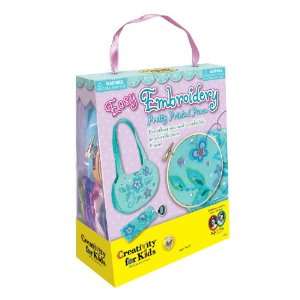  Creativity For Kids Easy Embroidery: Toys & Games