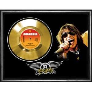    Aerosmith Dream On Framed Gold Record A3 Musical Instruments