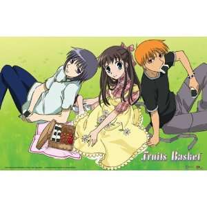  Fruits Basket Tohru, Yuki, And Kyo Poster: Home & Kitchen